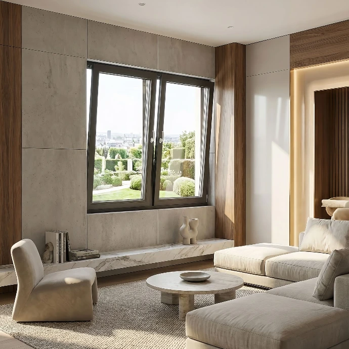 Alumen Luxe Tilt Turn Window